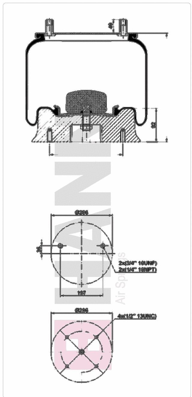 HANN H01.8050.CAL air spring